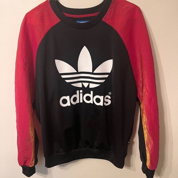 Adidas Originals Rita Ora Space Shifter Iridescent Holographic Crew Neck Top S - Picture 3 of 5